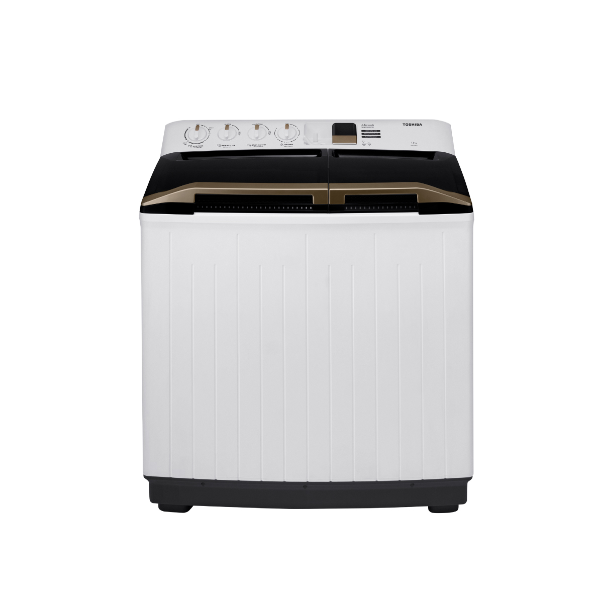 เครื่องซักผ้า 2 ถัง TOSHIBA รุ่น VH-H140WT
