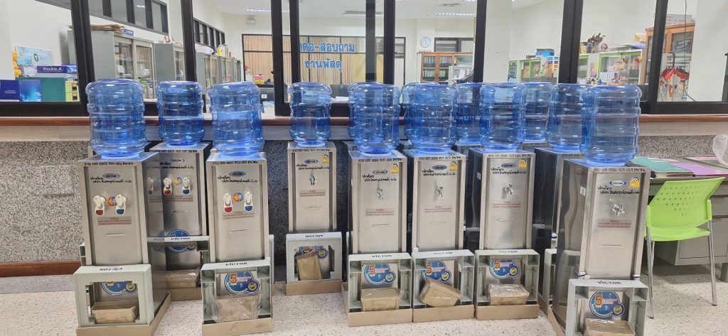 Sinsomboon Trading Strengthens CSR Efforts with Public Water Dispenser Donation to Chumphon Khet Udomsak Hospital